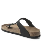 Birkenstock Gizeh Birko-Flor women's Narrow Black žabky pre úzke chodidlo vegan black (1020487) dámske