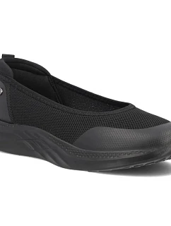 Filippo DP7599 dámske čierne textilné topánky na platforme