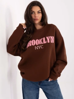 IT BL mikina H2455.07 hnedá