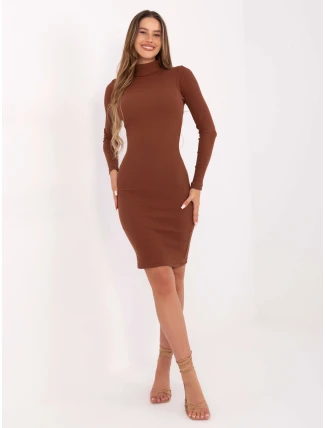 RV SK šaty R5133.07P hnedé