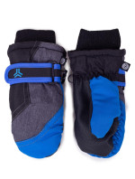 Yoclub Chlapčenské zimné lyžiarske rukavice REN-0291C-A110 Viacfarebné