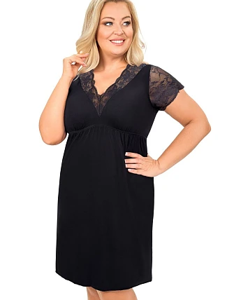 Nočná košeľa plus size model 228644 Donna Nočná košeľa plus size model 228644 Donna