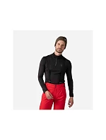 Rossignol Classique 1/2 Zip T-shirt black pánske Rossignol Classique 1/2 Zip T-shirt black pánske