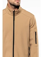 Kariban K 401 Pánska 3-vrstvová softshellová bunda 20.K401 camel Kariban K 401 Pánska 3-vrstvová softshellová bunda 20.K401 camel
