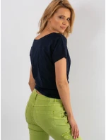 Tričko RV TS 4832.42P tmavo modrá