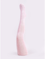 Yoclub Dievčenské bavlnené pletené pančucháče 3-Pack RAB-0033G-AA00-001 Viacfarebné