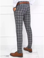 Pánske tmavosivé nohavice FashionStreet UX3789