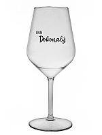 Mr. Perfect - číry nerozbitný pohár na víno 470 ml