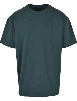 Build your Brand BY 102 Oversize tričko z hrubej bavlny 56.0102 fľašovo zelené Build your Brand BY 102 Oversize tričko z hrubej bavlny 56.0102 fľašovo zelené