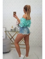 Mätová blúzka Mätová blúzka