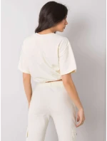 Dámska mikina 217 BL 24290.81P ecru