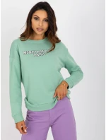 Dámska mikina MA BL 2202032 mikina.28X svetlo zelená - FPrice