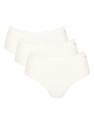 Dámske bavlnené midi nohavičky GO Daily 3P - Sloggi