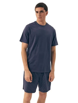 Pánske pyžamo 42601 Shore light blue - HENDERSON