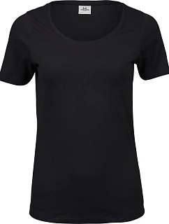 Tee Jays TJ 450 Dámske elastické tričko 18.0450 čierne