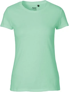 Neutral O 81001 Dámske tričko z bio bavlny 77.8101 dusty mint