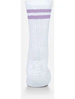 Mr. Socks L 05004 Tenisové ponožky „Basic“ 88.5004 biele/fialové Mr. Socks L 05004 Tenisové ponožky „Basic“ 88.5004 biele/fialové