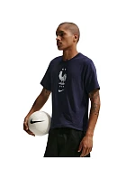 Pánske futbalové tričko Nike FFF Soccer T-shirt navy blue IH2181 498 pánske Pánske futbalové tričko Nike FFF Soccer T-shirt navy blue IH2181 498 pánske