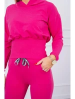 Súprava so širokými pásmi fuchsiovej farby