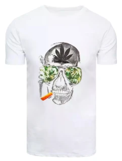 FashionStreet pánske biele tričko RX4922
