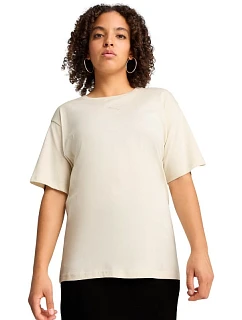Dámske tričko Puma ESS Relaxed Tee beige 684971 87