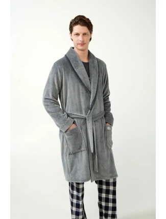 Vamp - Pánsky flísový župan 21707 - Vamp