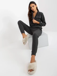 Pyžamo BR PI 9124 tmavo šedé