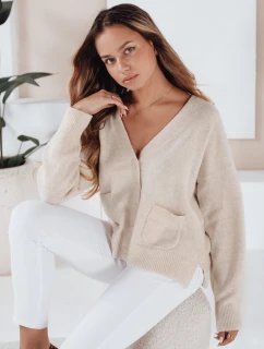 Dámsky sveter SORELIE ecru FashionStreet MY2510