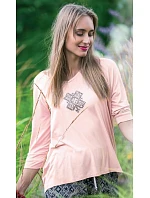 Dámske pyžamo Key LNS 731 A26 3/4 2XL-3XL Dámske pyžamo Key LNS 731 A26 3/4 2XL-3XL