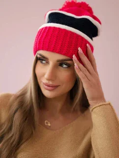 Kinga dámska čiapka K297 pink neon+green