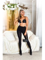 Dámske sexy pančuchy s bodkami SH8013 black - Collant