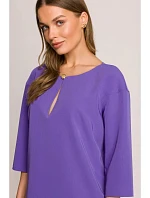 Dámske šaty S394 fialové – Stylove Dámske šaty S394 fialové – Stylove