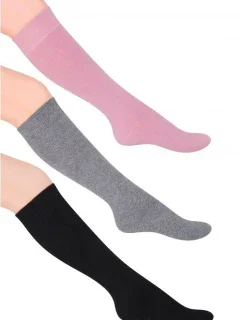 Dámske hladké podkolienky Steven art.072