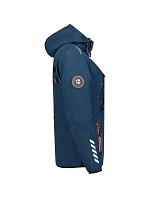 Softshellová bunda Geographical Norway (WU4009F/GN NAVY/F.-PINK)