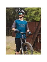 Cyklistické tričko NORTHWAVE Edge Jersey Short Sleeve – modré/čierne Cyklistické tričko NORTHWAVE Edge Jersey Short Sleeve – modré/čierne