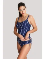 Plavky Anya Spot Balconnet Tankini Navy/ivory SW1011 - Panache Plavky Anya Spot Balconnet Tankini Navy/ivory SW1011 - Panache