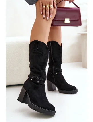 Topánky na podpätku model 201023 Step in style