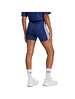 Dámske šortky adidas Essentials 3-Stripes High Waisted Biker, modré, JE1225, dámske Dámske šortky adidas Essentials 3-Stripes High Waisted Biker, modré, JE1225, dámske