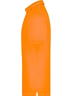 Daiber JN 569 Pánske elastické polo tričko z džerseju 02.0569 oranžové/biele Daiber JN 569 Pánske elastické polo tričko z džerseju 02.0569 oranžové/biele