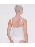 Dámsky top ZERO Feel 2.0 Špagetový top - WHITE - biely 00GZ - SLOGGI Dámsky top ZERO Feel 2.0 Špagetový top - WHITE - biely 00GZ - SLOGGI