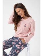 Dámske pyžamo Luna 318 long/r 3XL Z25/26 Dámske pyžamo Luna 318 long/r 3XL Z25/26