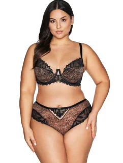 Polomäkká podprsenka Ava 2132 Black Panther