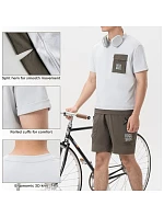 Pánske tričko Rockbros MTB, biele, veľkosť XL Pánske tričko Rockbros MTB, biele, veľkosť XL