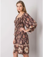 TW SK BI H3748 šaty.22X tmavo hnedá TW SK BI H3748 šaty.22X tmavo hnedá