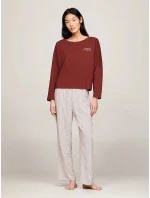 Dámske tričko s dlhým rukávom UW0UW04153 DW5 bordová - Tommy Hilfiger Dámske tričko s dlhým rukávom UW0UW04153 DW5 bordová - Tommy Hilfiger