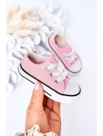 Dziecięce Brokatowe Trampki Różowe Bling-Bling