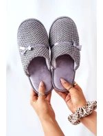 Dámske papuče s pančuškami Grey Evira Dámske papuče s pančuškami Grey Evira