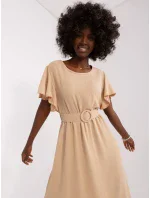 Šaty DHJ SK 5648.07 béžové