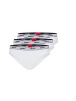 Dámske nohavičky 3ks 50469657 100 biela Hugo Boss
