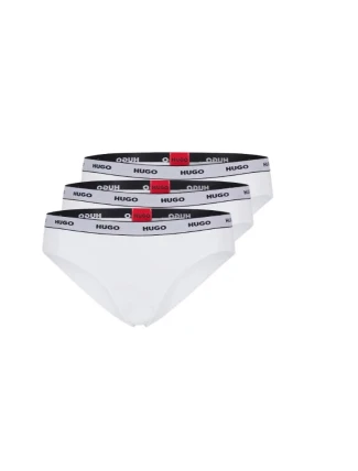 Dámske nohavičky 3ks 50469657 100 biela Hugo Boss